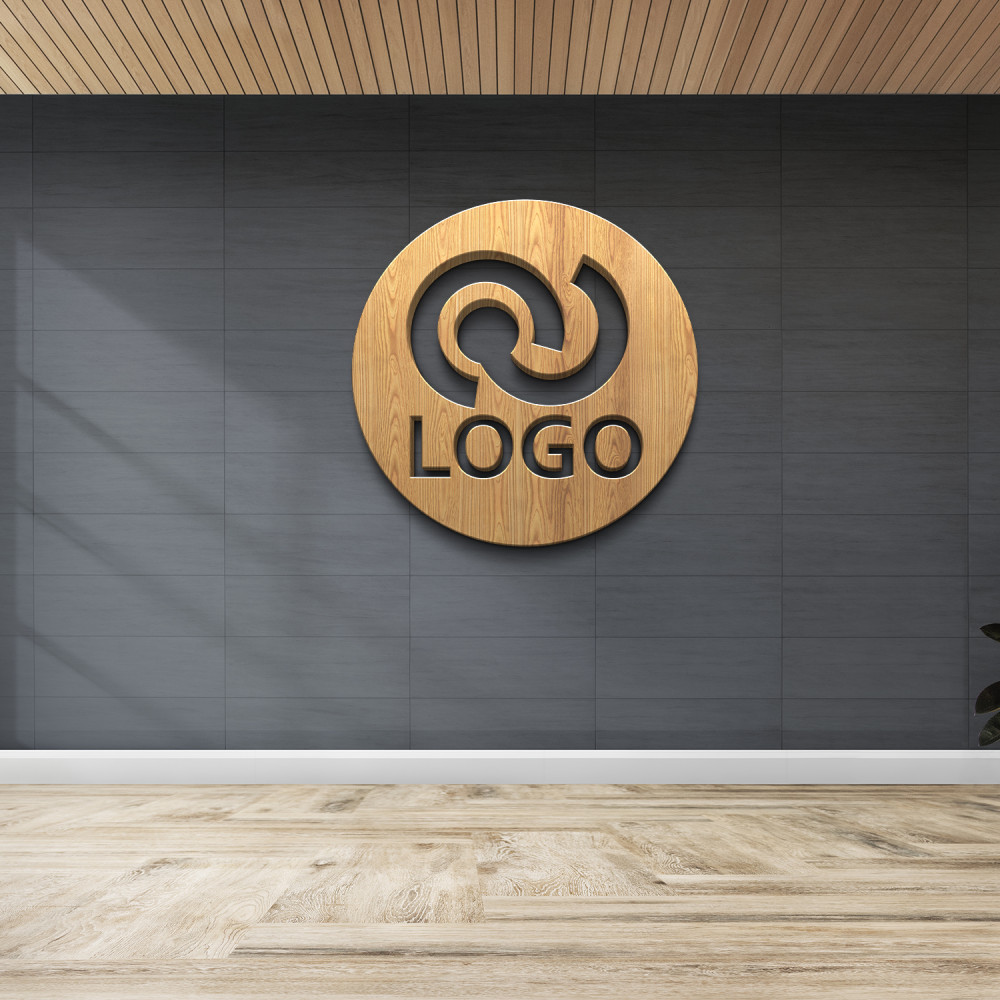 Rond houten bord